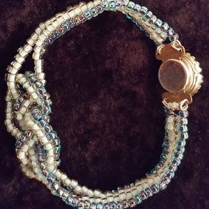 6.75" HAND DESIGNED BRACELET STERLING CLASPS